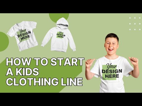 How to Start a Kids Clothing Line | Awkward Styles Print on Demand [2023]