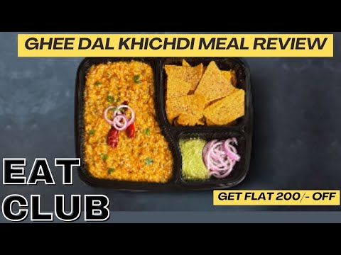 (BOX8 Dal Khichdi Review) EatClub Discount Inside! Must Watch | 200OFF