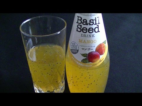 BASIL SEED DRINK　MANGO　バジルシード・ドリンク　マンゴー