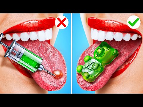 Mommy, I’m Afraid Of Vaccines💉Awesome Parenting Hacks & Crafts Situations! Good vs Bad Doctor!