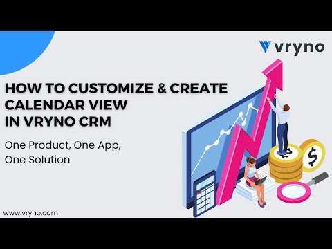 How to customize Calendar View | Vryno CRM Tutorials 2023