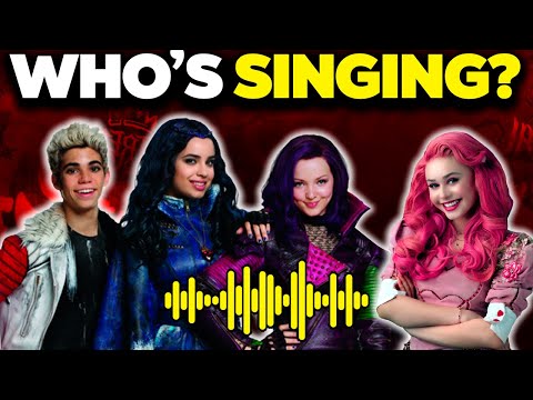 Guess Who's Singing the DESCENDANTS 1/2/3/4 Song!