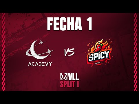 VLL SPLIT 1 | SAT ACADEMY vs SPICY | LIGA | F1