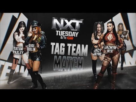 Tatum Paxley & Gigi Dolin vs Jacy Jayne & Jazmyn Nyx: NXT, Dec. 10, 2024