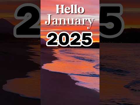 Hello January 2025 #jesussaves #newmonth #january  #january2025