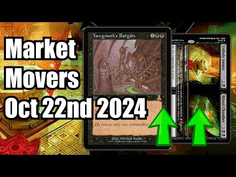 MTG Market Movers - Oct 22nd 2024 - New & Old Cards Rise! Yawgmoth's Bargain Unbanned?