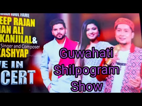 Pawandeep Salman Ali Arunita at Guwahati Show#bollywood music#indian idol