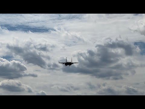 LOUD F-15 FLYBY