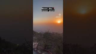 Mount abu sunset point