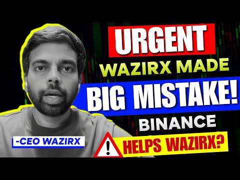 🛑 WazirX Made Big Mistake - Binance Helps WazirX to Recover Funds? | Latest Updates | Bitcoin Crash