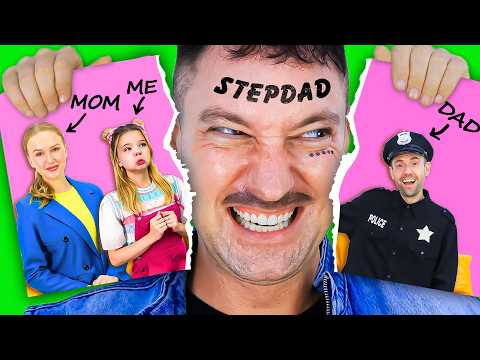 Good Dad vs Bad Stepdad! Cool Parenting Hacks & Funny Situations By Crafty Hype