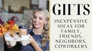 EVERYDAY THOUGHTFUL INEXPENSIVE GIFT IDEAS