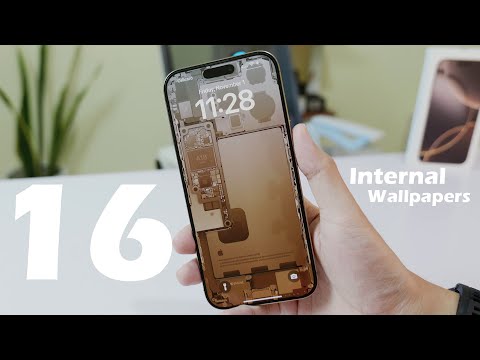 iPhone 16 & 16 Pro Max Internal Wallpapers