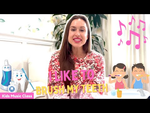 I Like To Brush My Teeth With Miss Jolie | Nursery Rhymes & Kids Songs