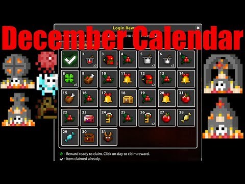 RotMG: December Calendar and MINI GOD PETS!