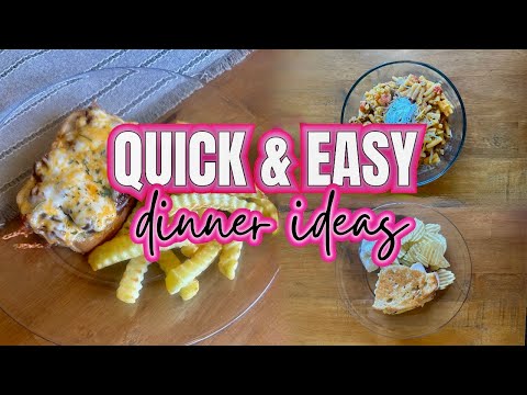 Quick and Easy Dinner Ideas That are Super Easy! | Delicious Recipes | What's for Dinner | MEL COOP