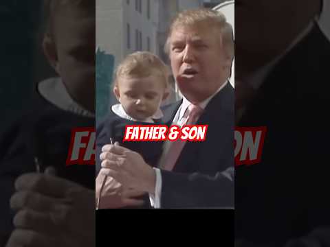 father & son #trump2024 #barrontrump