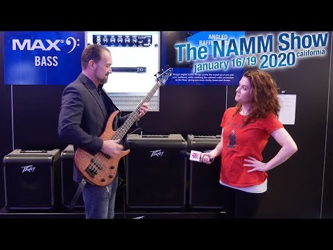 New Peavey Max Series Bass Amplifiers | Winter NAMM 2020