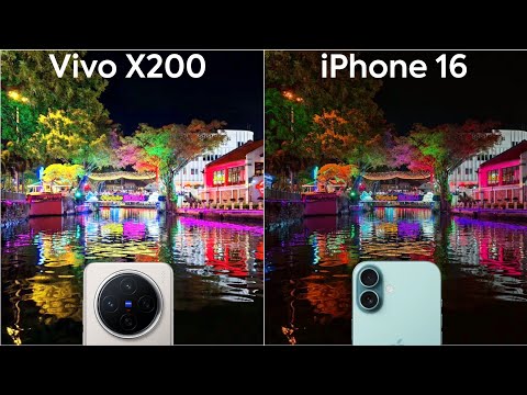 Vivo X200 vs iPhone 16 Camera Test Comparison