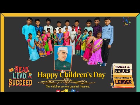 Gangeya high school children's day celebrations 🎇..let the education shine brighter 🎉