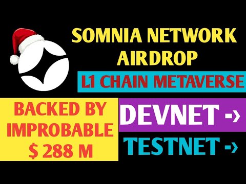 Somnia Network Airdrop Guide | Somnia Metaverse L1 Chain  Airdrop | Somnia Network Airdrop Update