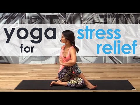 Yoga for Stress Relief (At Home Yoga Practice)