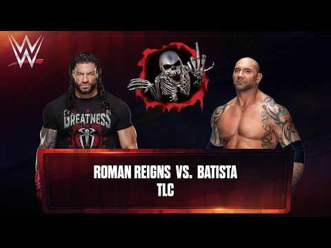 Extreme Rules "TLC" Match | Roman Reigns vs. Batista | WWE JPW Arena