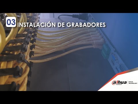 Curso de CCTV – 03 instalación de grabadores