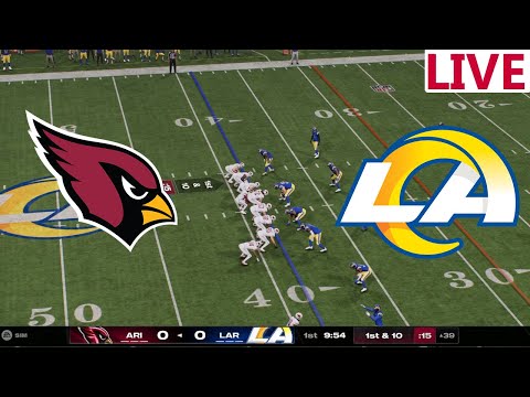 🔴LIVE🔴 Arizona Cardinals vs Los angeles Rams / NFL Week 17/NFL En vivo /NFL Madden 25