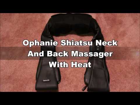 $23.09 Ophanie Shiatsu Neck And Back Massager