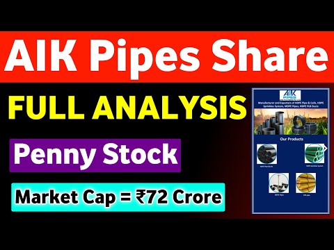 AIK Pipes and Polymers Stock Analysis | Best SME Stocks | Aik Pipes and Polymers Share Latest News