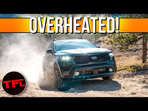 I Push The 2021 Kia Sorento X-Line To Its Limits Off-Road! Hint - It Does Not Go Well.