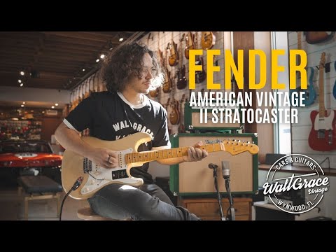 The BRAND NEW Fender American Vintage II Series Stratocaster Review