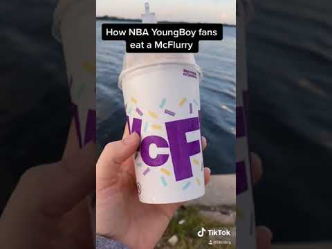 How NBA Youngboy fans eat McFlurry’s 🍦😈