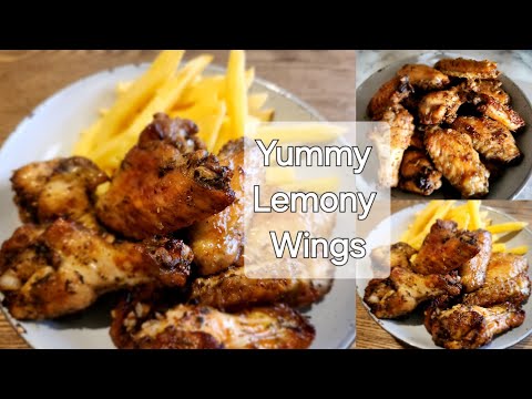 OVEN BAKED LEMON WINGS| SOUTH AFRICA