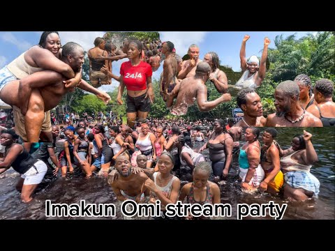 Best local stream party in Nigeria - ifara stream party - Imakun omi festival 2024