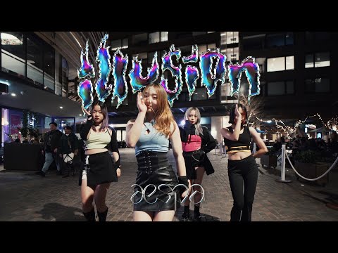 [KPOP IN PUBLIC][ONE TAKE] AESPA (에스파) "Illusion" Dance Cover by CRIMSON 🥀 | Australia