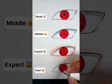 How to Draw Sharingan #shorts