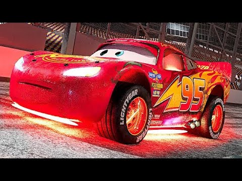 Lightning McQueen Cars Tuner Scene Disney PIXAR