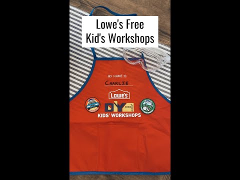 Lowe's Free Workshops for Kids