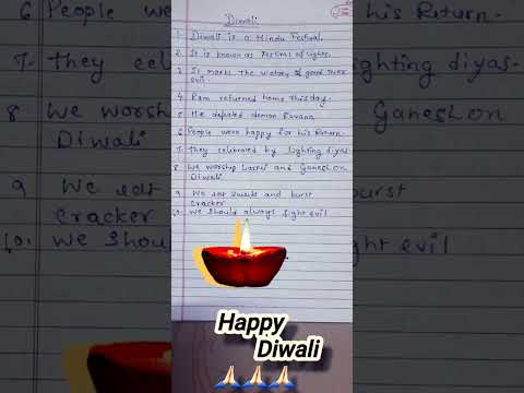 Diwali / 10 sentence  on Diwali/essay on  Diwali/Few lines about  Diwali