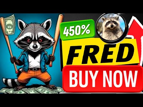 🟢What is First Convicted Raccon FRED Coin 🚀 FRED Crypto Token Analysis 💵