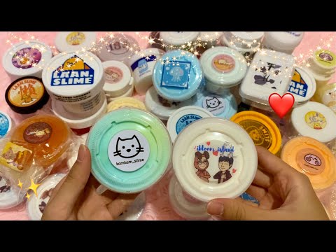 ❤️香港史萊姆大開箱😍100盒史萊姆質感超級棒👍