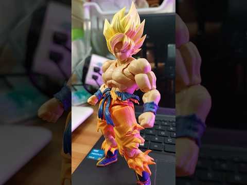 do you like these figures #dragonball #goku #demonslayer #shfiguartsdbz #actionfigures #anime