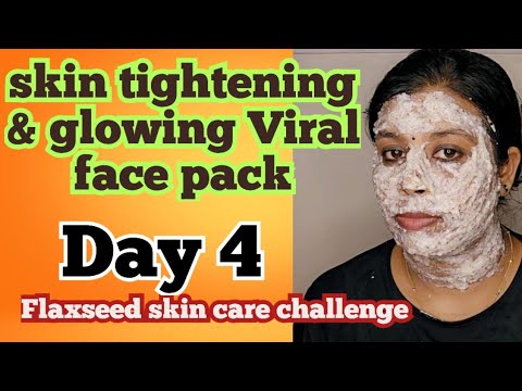 skin tightening & glowing viral face pack/21 Days skin care challenges /#skincarechallenges