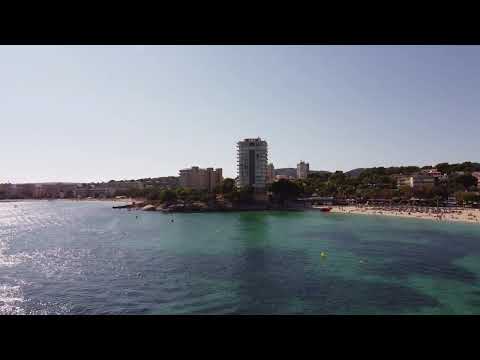 Bucht & Beach Palma Nova Mallorca Drohnen Video Jetski