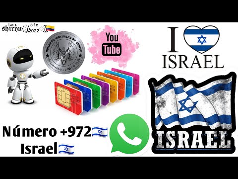 Cómo obtener Número +972🇮🇱 de Israel 2022#whatsapp