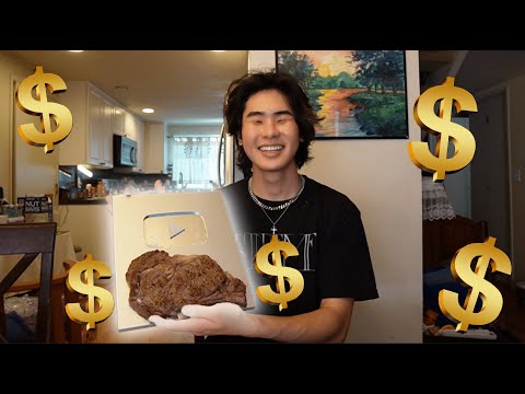 eating A5 wagyu on my 100k playbutton (literally not clickbait)