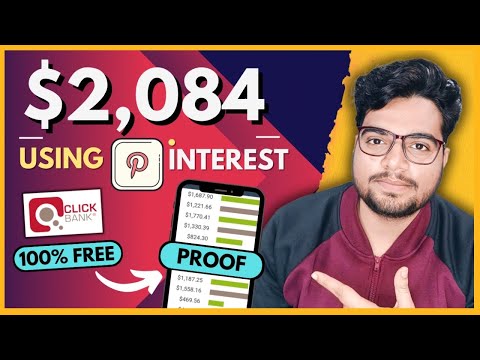 $2,084 Using Pinterest Affiliate Marketing! SECRET