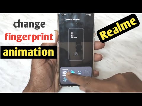 How to change fingerprint animation in Realme phone